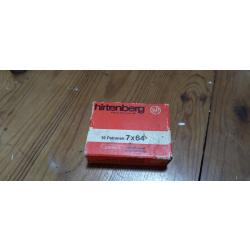 Munitions HP Hirtenberg- 7-64 ( collection)