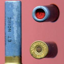 Cal. 14 mm - JUPITER (Cartoucherie Fran&ccedil;aise) - tube bleu clair - plomb de 6