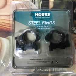 Colliers Amovible  Konus STEEL RINGS