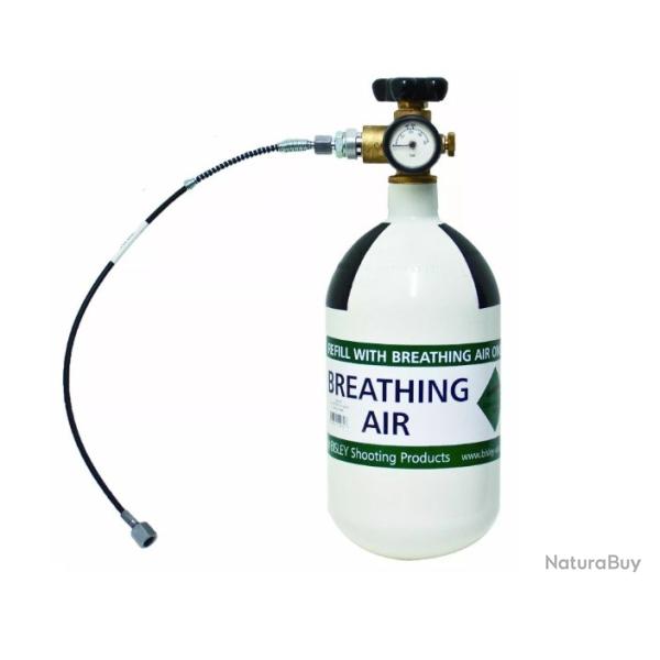 Bouteille d'air comprim� BISLEY 3 Litres (300 BAR) pour carabine PCP, Paintball, etc...