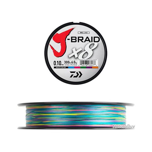 Tresse JBRAID 8B 300M 28/100 MC DIAM 35