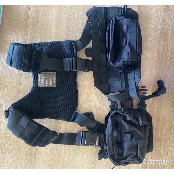 Gilet tactique + divers poche molle sans prix de r�serve