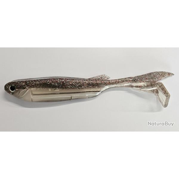 LEURRE SOUPLE BERKLEY AT MINNOW 25cm COLORIS EXCLUSIF CLEAR TRANS