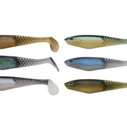 LEURRES SOUPLES BERKLEY POWERBAIT CULLSHAD 10cm par 6 ASSORTIMENT EAUX CLAIRES