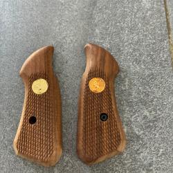 Plaquettes bois colt trooper MKIII,trooper 11k5