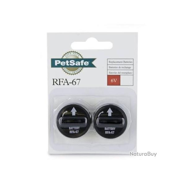 Lot de 2 piles 6 volts persane rfa-67