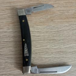 Case Small Congress 27821 Smooth Black Micarta 10268 SS couteau de poche