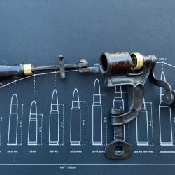 Ancien sertisseur manuel pour rechargement calibre 16