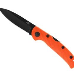 Couteau Third en nylon fibre de verre orange 11cm inox