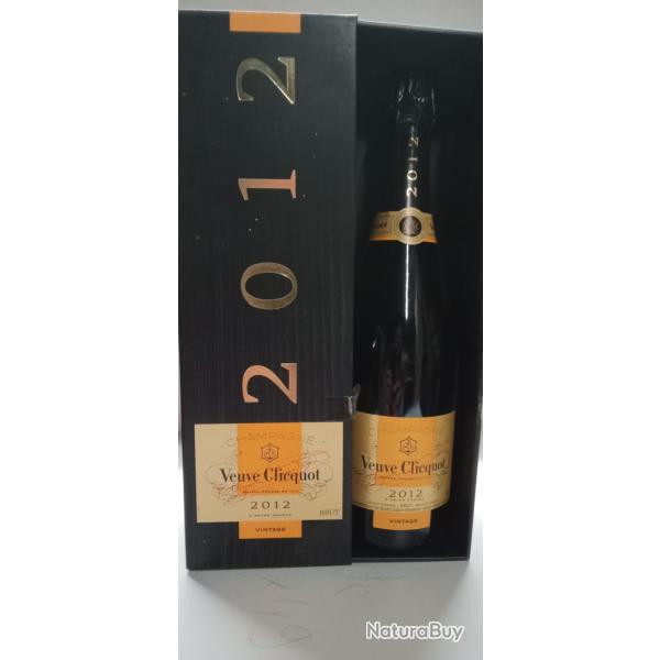 Champagne veuve Clicquot