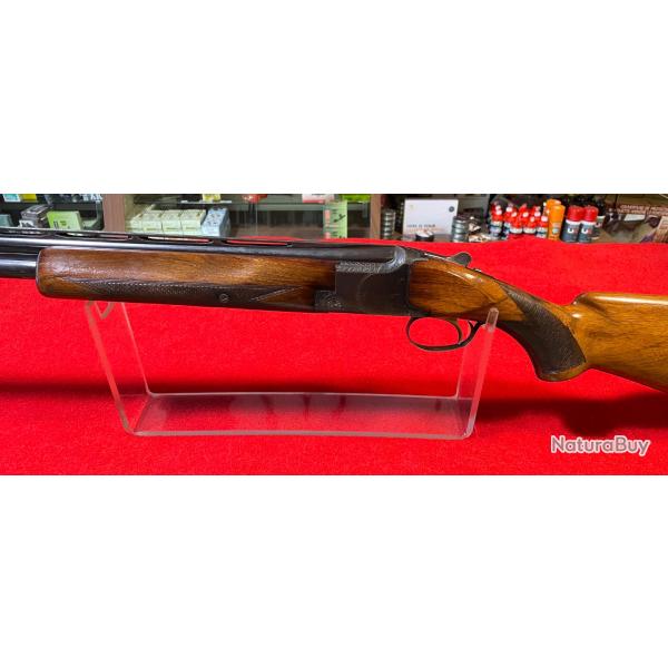 FUSIL SUPERPOS� : BROWNING, MOD�LE B 25 SUPER TRAP 80 : CAL : 12/70, BON ETAT, �JECTEURS, 76 cm.