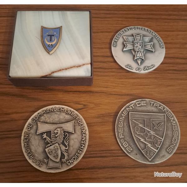 Insignes militaires R�giments de transmissions