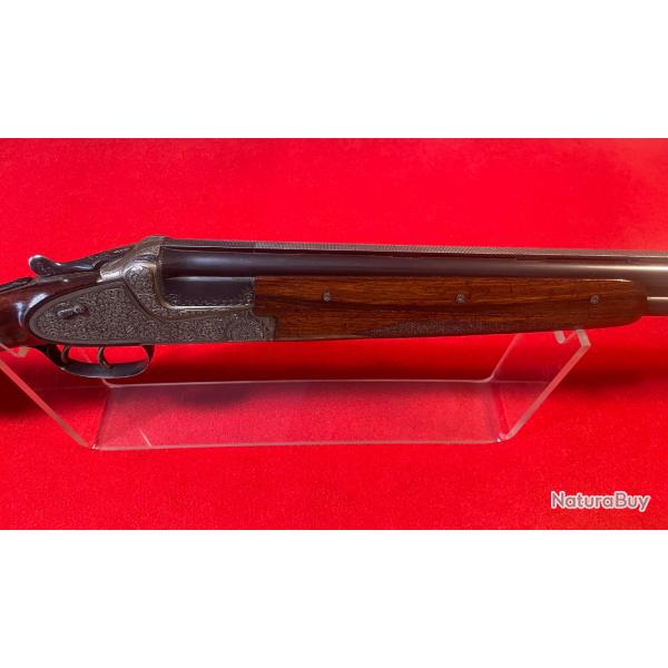 FUSIL SUPERPOS� : MERKEL, MOD�LE 203 E, PLATINES D�MONTABLES CAL : 12/70, BON ETAT, �JECTEURS 71 cm.