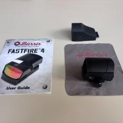 Point Rouge Burris FastFire 4 AVEC MONTAGE