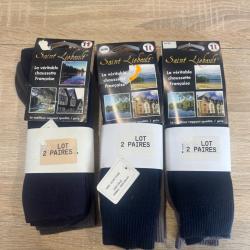 lot de 6 paires de chaussettes a vendre aux ench&egrave;res t43-46 destockage chasse armurerie