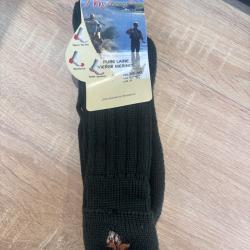 CHAUSSETTE mONNET LAINE MERINOS 39-40 NEUF ench&egrave;re