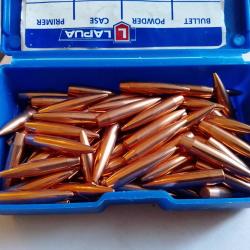 Balles Lapua 105gr 6mm/.243