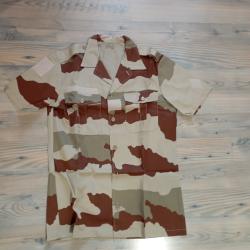 Chemisette Outre-Mer arm&eacute;e fran&ccedil;aise camouflage d&eacute;sert daguet