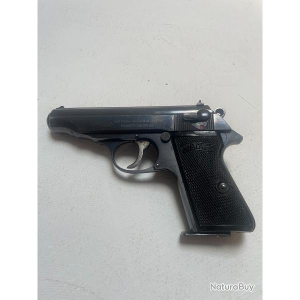 PISTOLET WALTHER PP CAL 7.65