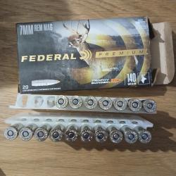 17 munitions 7rm f&eacute;d&eacute;ral trophy bonded tip