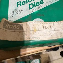 Jeu d'outils rcbs 7x64