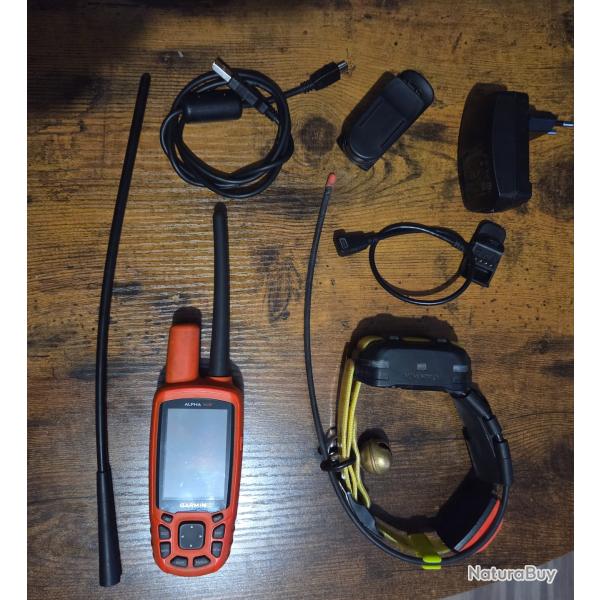 Pack garmin alpha 50f avec collier T5 mini