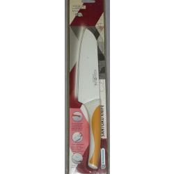 Couteau Santoku Koch Line 17cm Rev&ecirc;tement C&eacute;ramique - Neuf