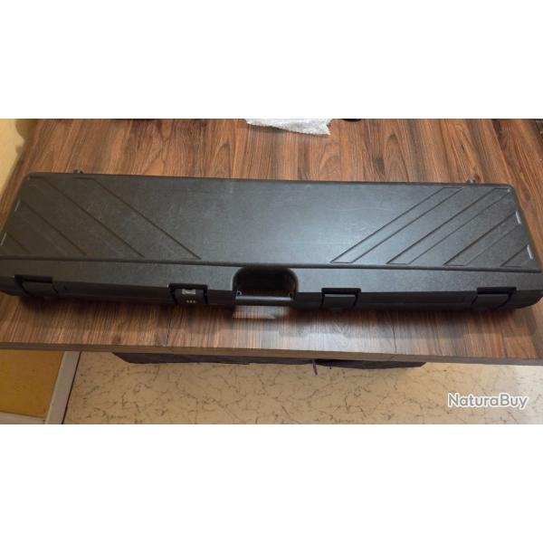 Mallette rigide Schmeisser pour carabine - rembourr�e - serrure � combinaison - 115 cm