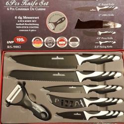 Kit 5 Couteaux + &Eacute;plucheur Rheinstahl RS-9002 - neuf (Bo&icirc;te ab&icirc;m&eacute;e)