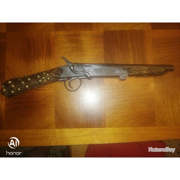 RARISSIME PISTOLET CARBINE BROQUA et SCHOLBERG