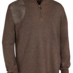 Pull de chasse Wilfried marron Club Interchasse-S