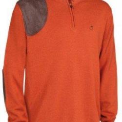 Pull de chasse Wilfried orange Club Interchasse-S