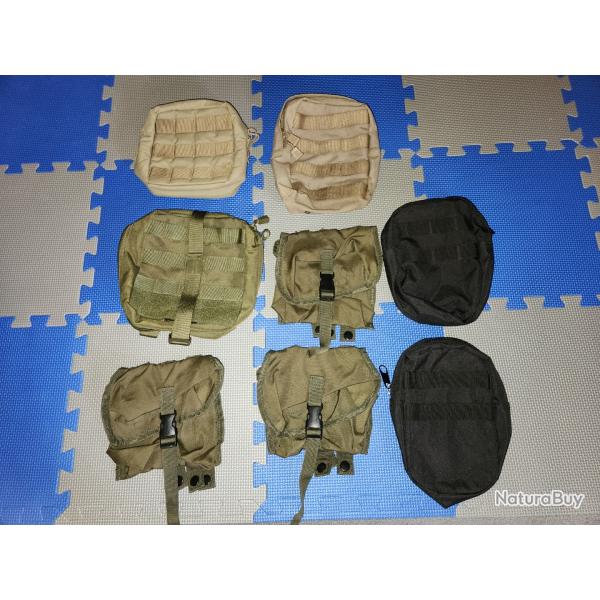 Pack pochette gilet tactique