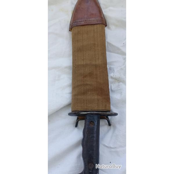 rare poignard BOLO mod�le 1917 d'origine WWI avec fourreau