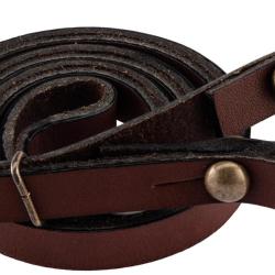 Sautoirs en cuir pour corne Cuir cro&ucirc;te