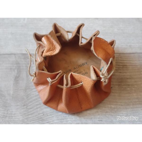 Bourse en cuir pour transport de pi�ces d�tach�es des mousquetons Rubin Schmidt ou pistolet P210