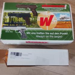 Weihrauch HW45 Black Star + lunette weihrauch 2x20