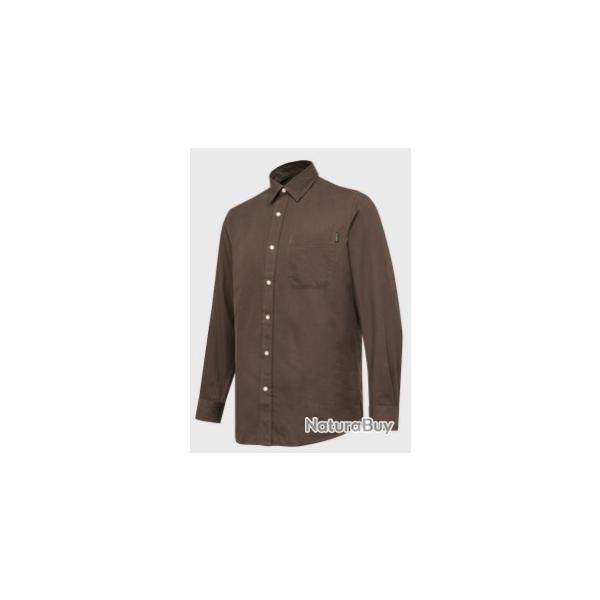 Chemise BERETTA bryggen marron bark