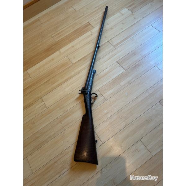 Fusil � broche canon damas cal 16