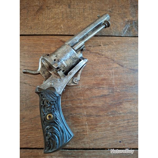 Revolver � broche type lefaucheux 7mm