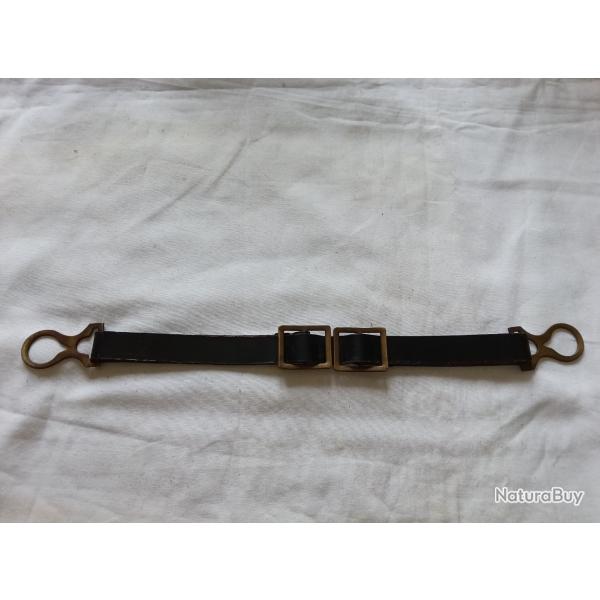 Belle Jugulaire laiton pour casque � pointe WW1 (*  1 LB *  )