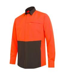 Chemise BERETTA thorn resistant marron et orange