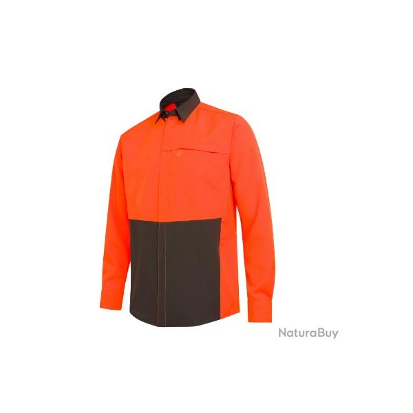 Chemise BERETTA thorn resistant marron et orange