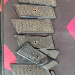 Lot de 8 plaquette quadrill&eacute; noir pour MAT49