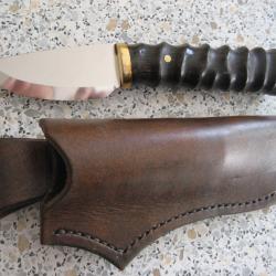 Couteau &agrave; d&eacute;pecer d'artisan Fran&ccedil;ais - &agrave; d&eacute;pecer - lame 80 CRV2