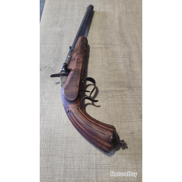 Pistolet de tir type warnant 5,5mm flobert