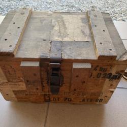 Caisse de munition en bois