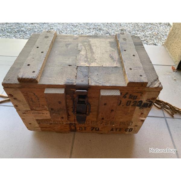 Caisse de munition en bois