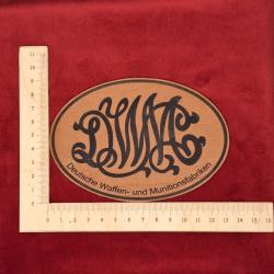 Etiquette en cuir pour coffret DWM #3