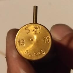 Cartouche ancienne &agrave; broche calibre 16 � G&eacute;velot & Gaupillat / SFM Paris